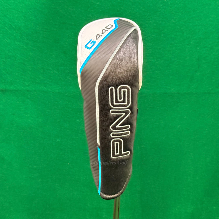 Ping G440 MAX 21° 7 Fairway Wood Tour Chrome 65 Graphite Stiff W/Hc