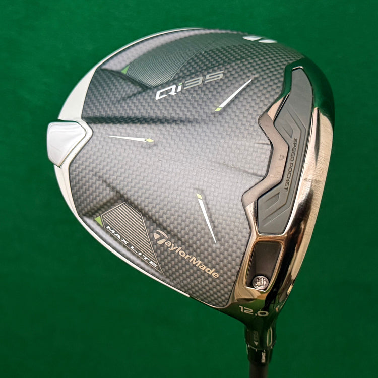 TaylorMade Qi35 Max Lite 12° Driver Vanquish 4-R2 Graphite Seniors w/HC