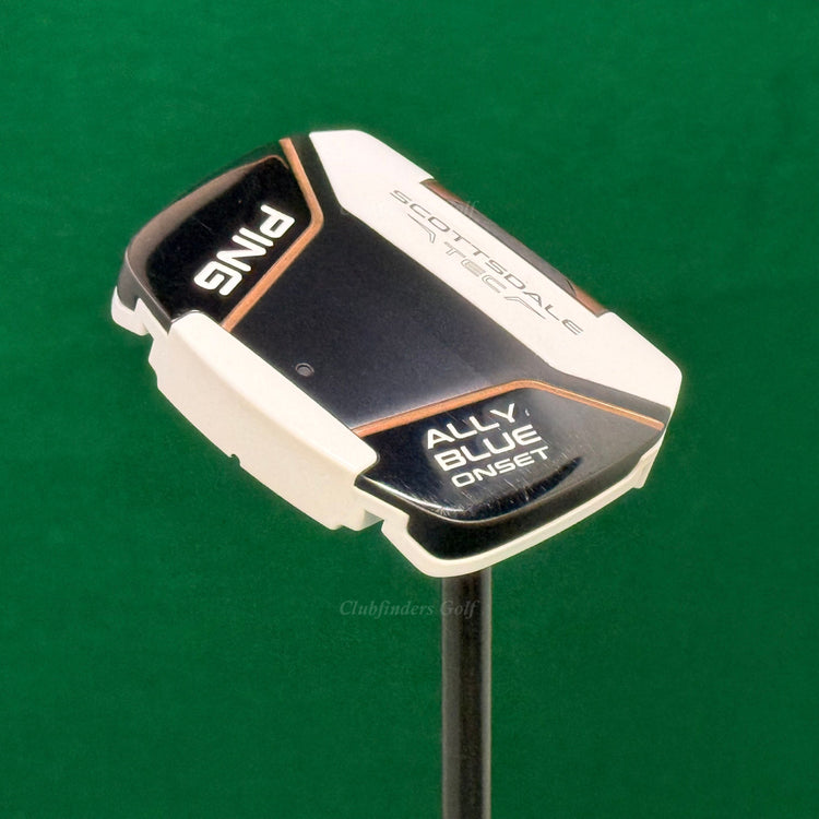 Ping Scottsdale TEC ALLY BLUE ONSET 37.75" CS Putter Golf Club W/ SuperStroke