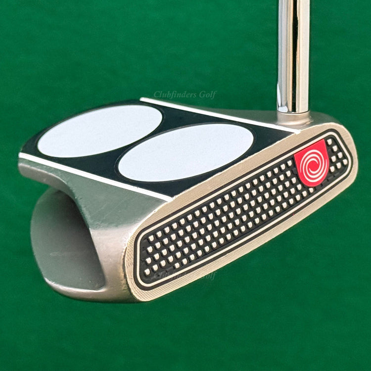 Odyssey 2024 Microhinge 2-Ball 35" Double-Bend Mallet Putter Golf Club w/ HC