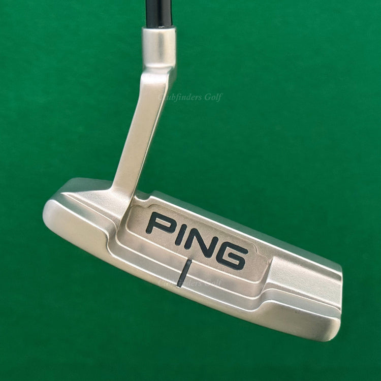 Ping 2024 Anser 2 Black Dot Raw Blast 34" L-Neck Putter Golf Club w/ HC