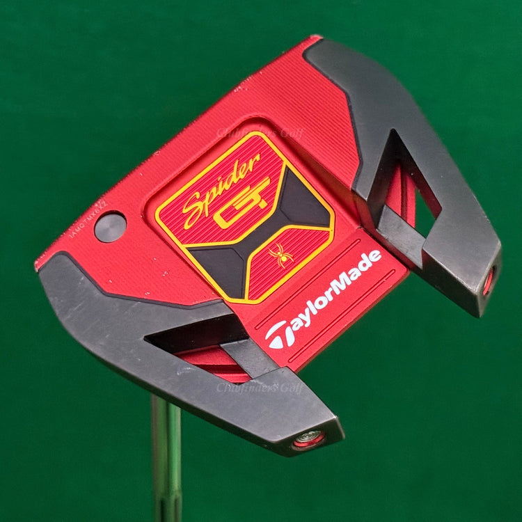 LH TaylorMade 2023 Spider GT Rossa Red 35" SB Putter KBS W/ Super Stroke & HC