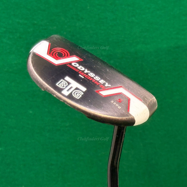Odyssey Works Big T #5 Mallet 34.75" Single-Bend Mid-Mallet Putter Golf Club