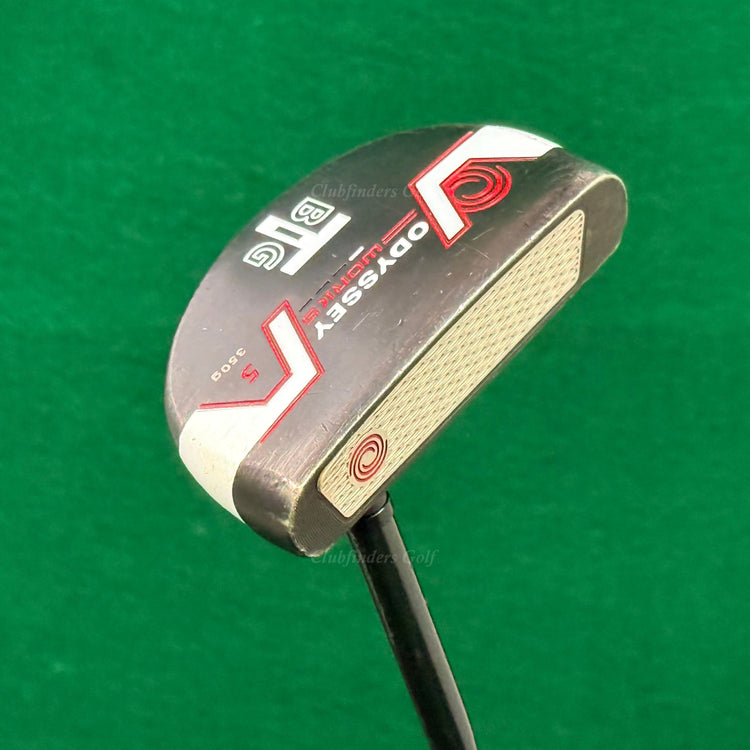 Odyssey Works Big T #5 Mallet 34.75" Single-Bend Mid-Mallet Putter Golf Club