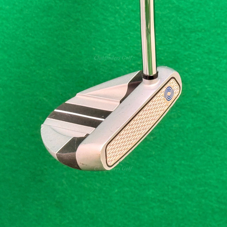Odyssey Works Versa V-Line 350g 35" Double-Bend Mallet Putter w/Super Stroke