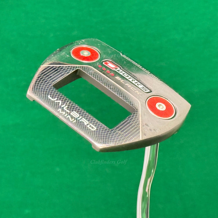 Odyssey O Works Black Jailbird Mini 35.5" DB Mallet Putter w/ Super Stroke