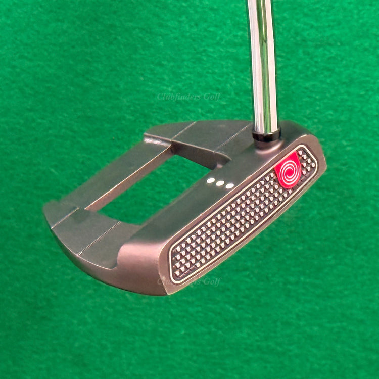 Odyssey O Works Black Jailbird Mini 35.5" DB Mallet Putter w/ Super Stroke
