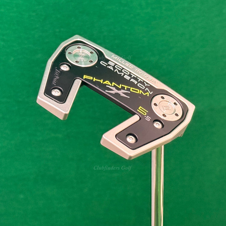 Scotty Cameron 2021 Phantom X 5.5 Slant-Neck 35" Putter w/ Super Stroke & HC