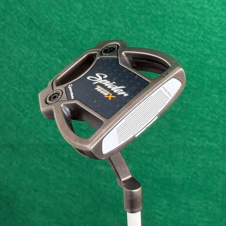 TaylorMade Spider Tour X1 L-Neck 34.5" Putter w/ LA GOLF & Super Stroke w/ HC