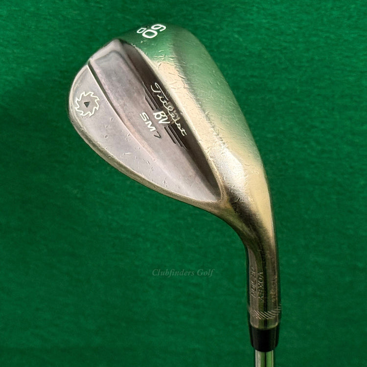 Titleist Vokey SM7 Brushed 60-12D 60° Lob Wedge Vokey Design Steel Wedge Flex