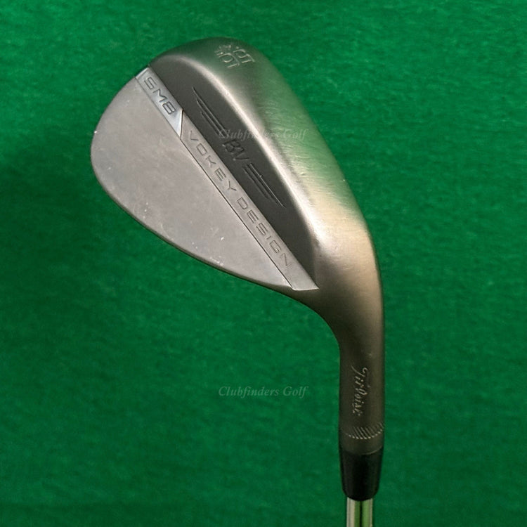 Titleist Vokey SM8 Jet Black 56-14F 56° Sand Wedge Vokey Design Steel Wedge