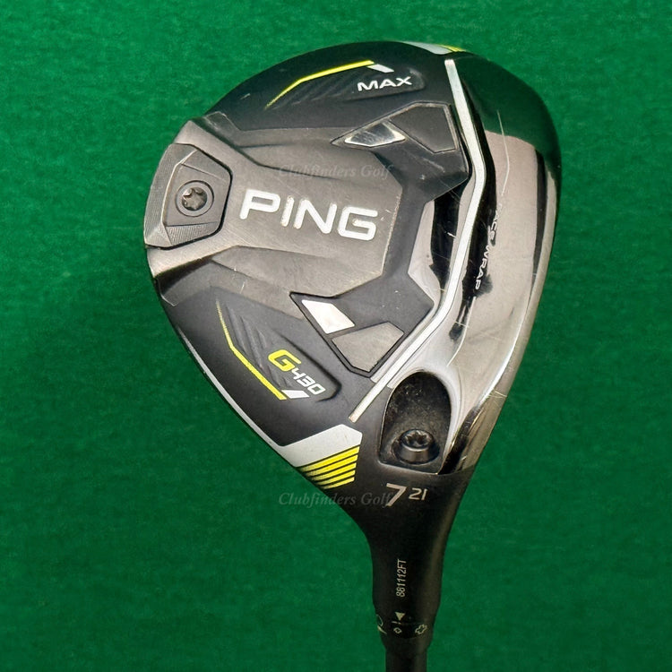 Ping G430 MAX 21° Fairway Wood 7 Ping Alta CB 65 Graphite Regular w/ HC