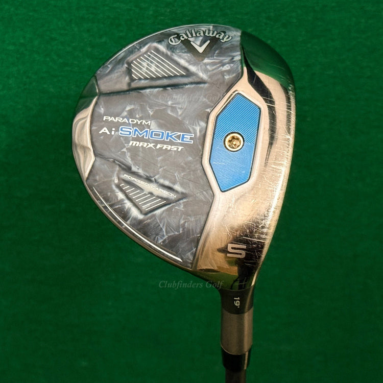 Callaway Paradym Ai Smoke Max Fast 19° Fairway 5 Wood REAX 55-R Graphite Regular