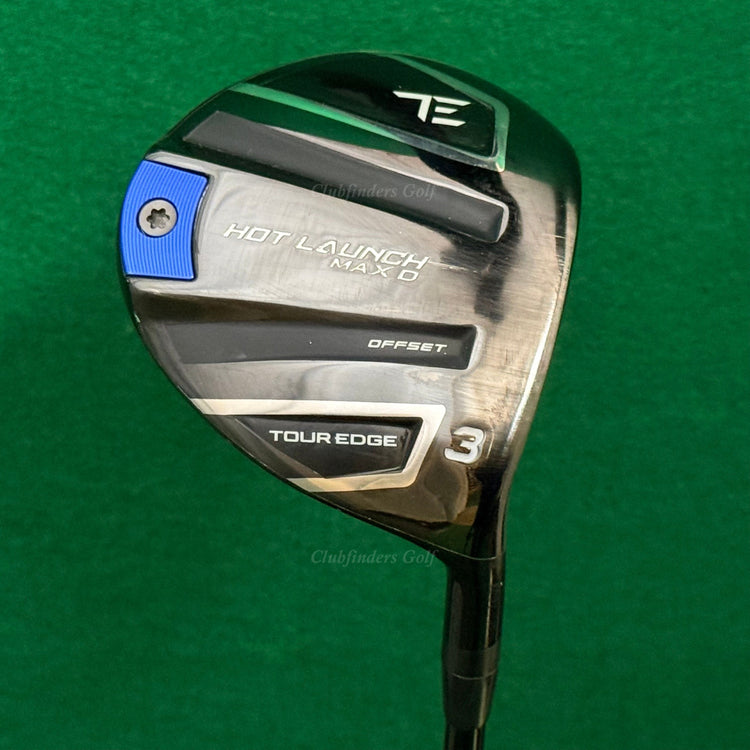 Tour Edge Hot Launch Max D Offset Fairway 3 Wood Aldila Ascent 50-R Regular