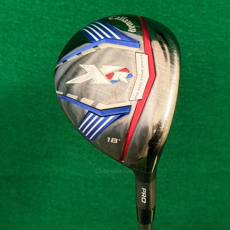 Callaway XR Pro 18° Fairway Wood Project X LZ15 5.5 75g Graphite Regular w/HC