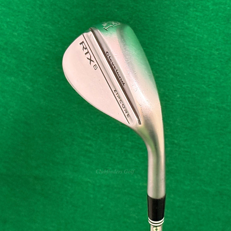 Cleveland RTX6 Zipcore Mid Chrome 54-10 54° Sand Wedge DG Spinner TI Wedge Flex