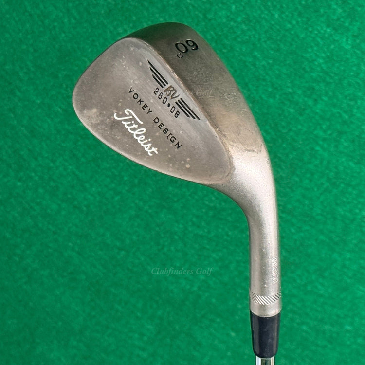 Titleist Vokey Design 200 Series 60-8 60° Lob Wedge Stepped Steel Wedge Flex