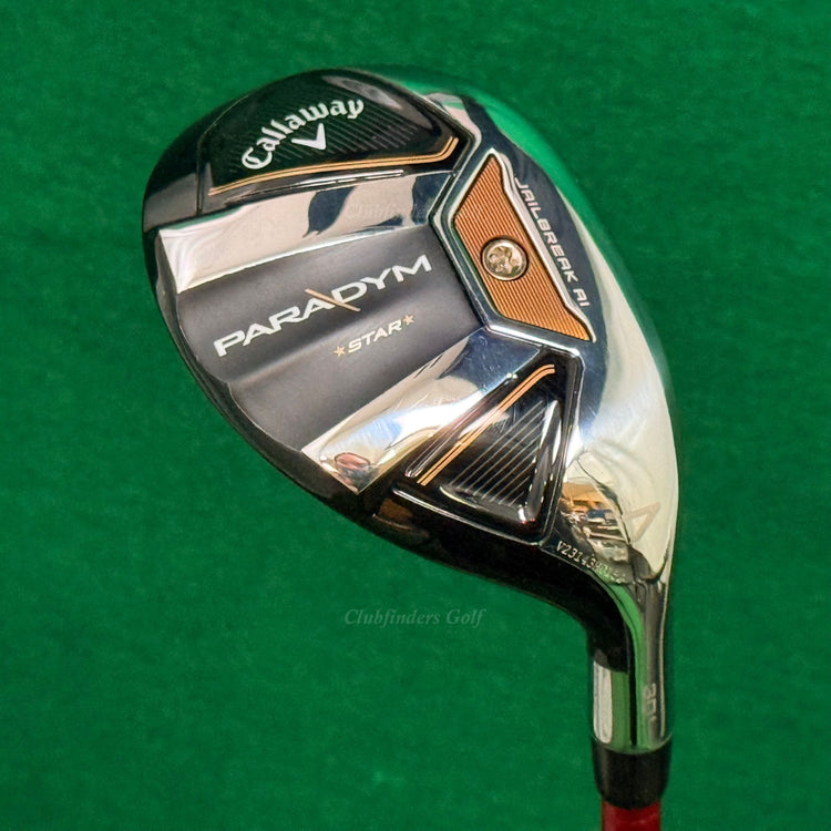 Callaway Paradym Star 30° 7 Hybrid Oban Isawa Red Hybrid 70g Regular w/HC
