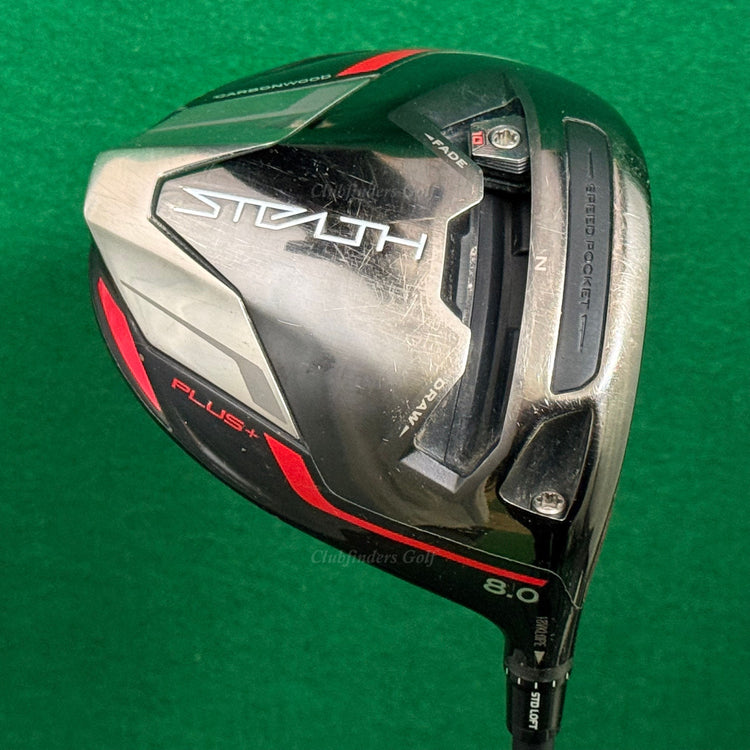 TaylorMade Stealth Plus+ 8° Driver Mitsubishi Chemical REAX Blue MR60 Stiff