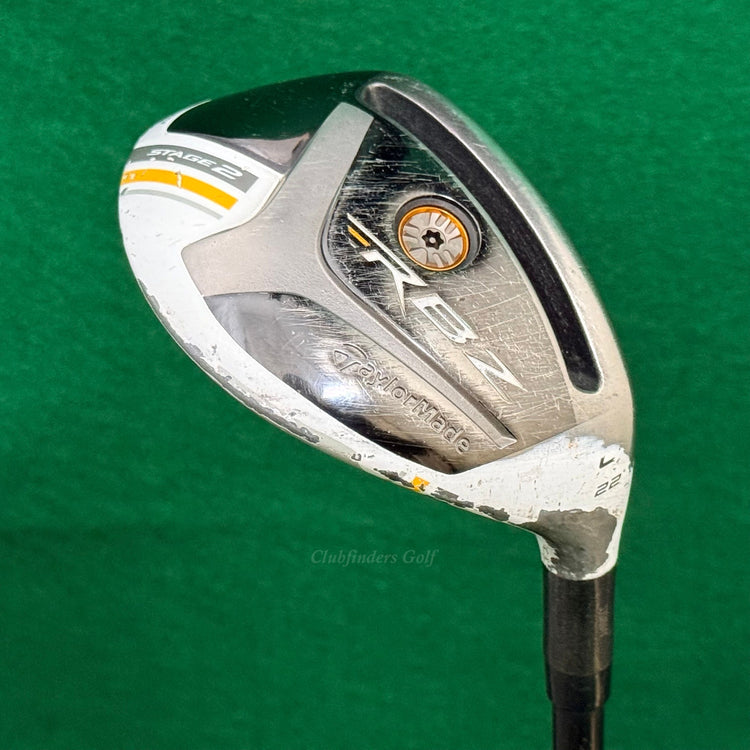 TaylorMade RBZ Stage 2 Rescue 22° 4 Hybrid RocketFuel 65-M Graphite Seniors