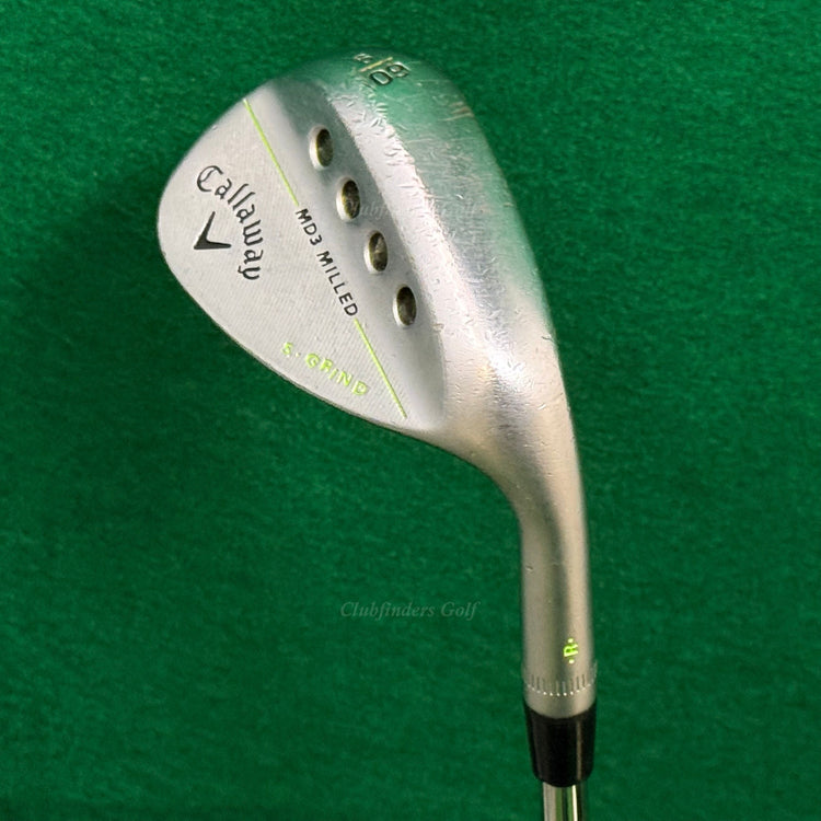 Callaway MD3 Milled Chrome 60-9S 60° Lob Wedge Dynamic Gold Steel Wedge Flex