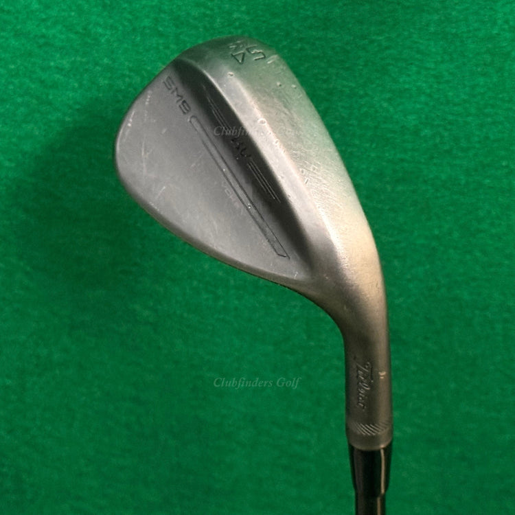Titleist Vokey SM9 Jet Black 54-10 54° Sand Wedge AMT S300 Tour White Onyx Stiff