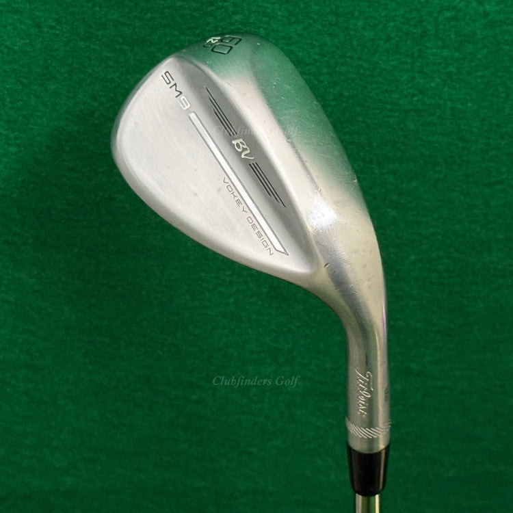 Titleist Vokey SM9 Chrome 60-12D 60°Lob Wedge Vokey Design Steel Wedge Flex