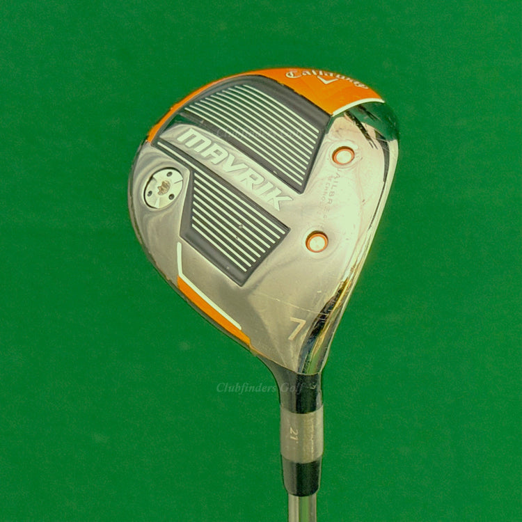 Callaway Mavrik 21° Fairway Wood 7 UST Mamiya Helium ES 450 F3 Graphite Regular