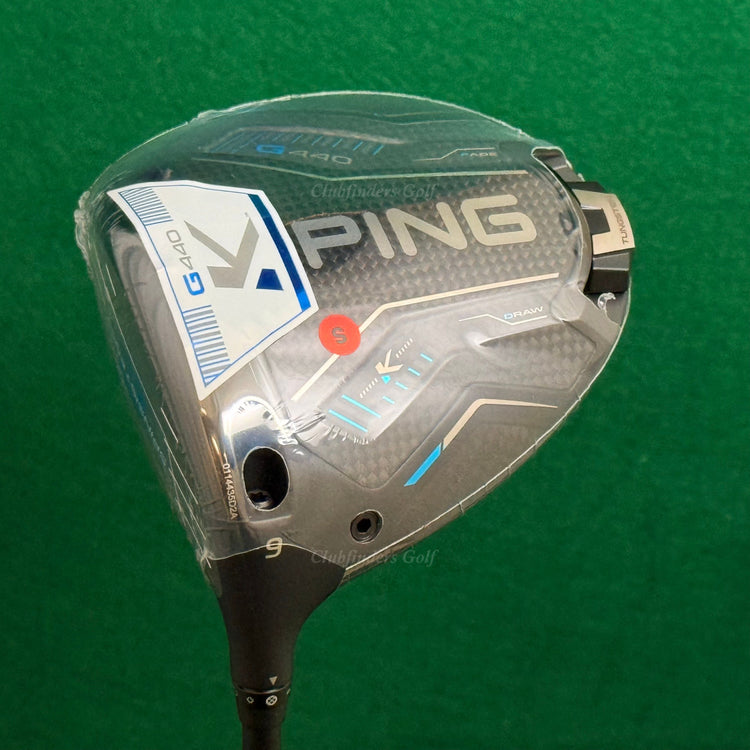 NEW LH Ping G440 K 9° Driver Ping Alta CB Blue 50-S Graphite Stiff w/ HC