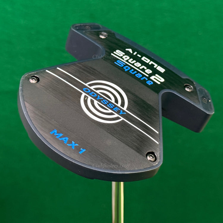 Odyssey Ai-ONE Square 2 Square Max 1 34" Center-Shaft Mallet SL90 Putter w/ HC