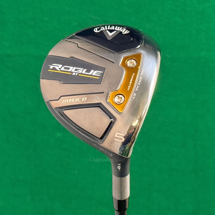 Callaway Rogue ST MAX D 19° Fairway Wood 5 Project X Cypher Fifty 6.0 Stiff w/HC