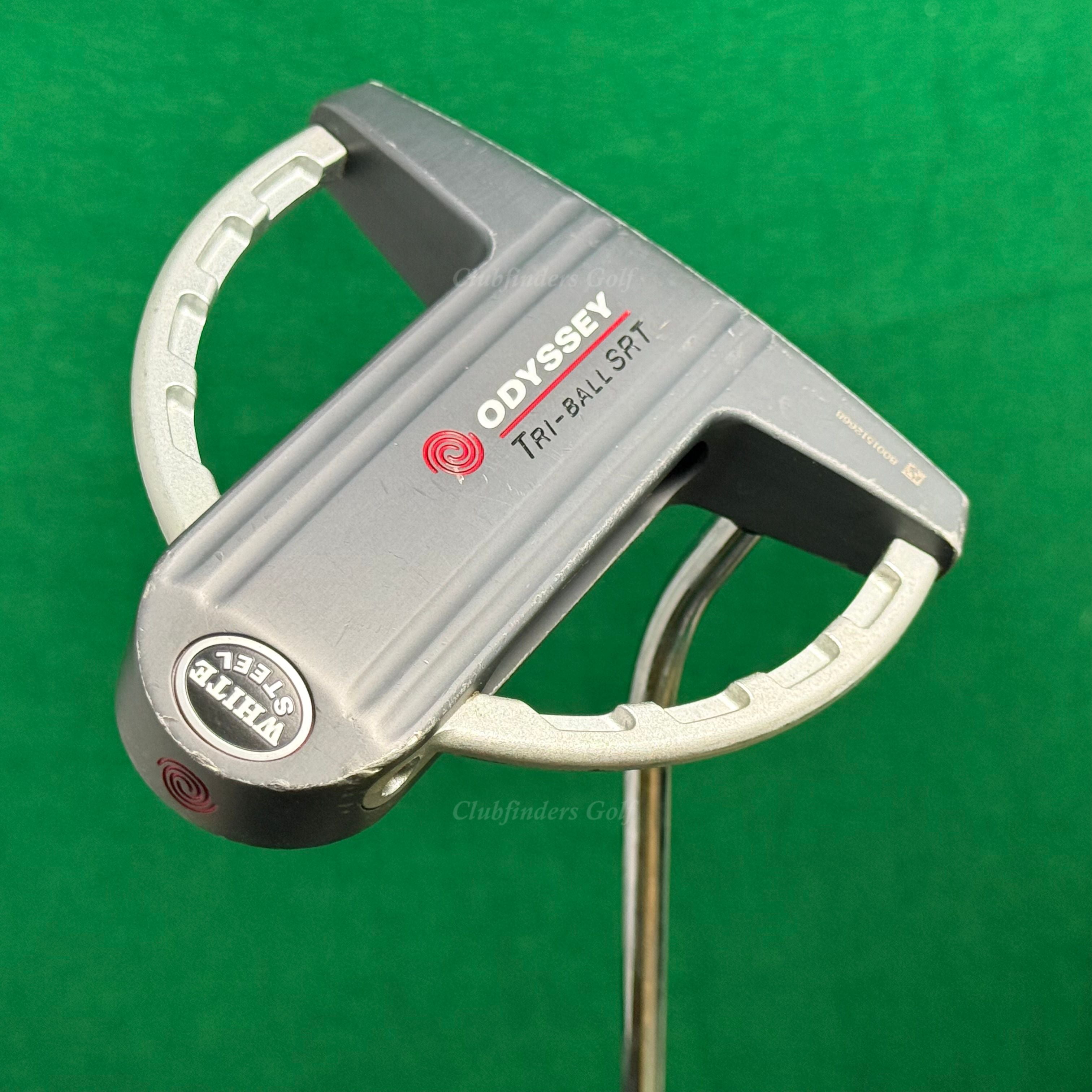 Odyssey White Steel Tri-Ball SRT 35.25