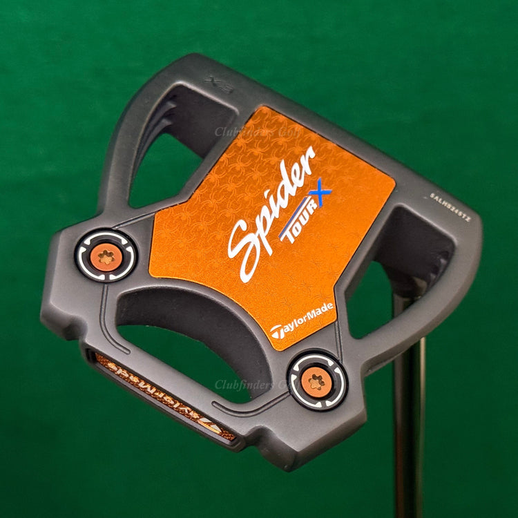 TaylorMade Spider Tour X Black #3 35" X3 Short-Slant Mallet Putter w/ HC