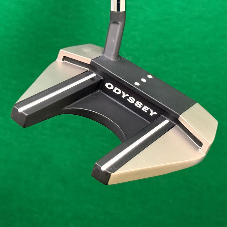 Odyssey '24 Microhinge #7 S 34.5" Slant-Neck Mallet Putter w/ Super Stroke & HC