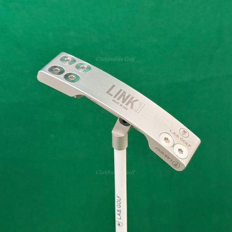 LAB Golf LINK.1 Custom 35" CS Putter Golf Club w/ LAB ACCRA x White & HC