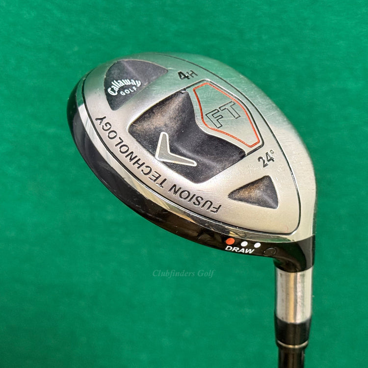 Callaway FT 24° 4 Hybrid Fujikura Fit-On M Hybrid Graphite Stiff