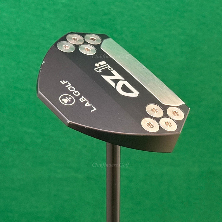 LAB Golf 2025 OZ.1i Black 34" Centered-Shafted Putter Matte Black Stepped w/ HC