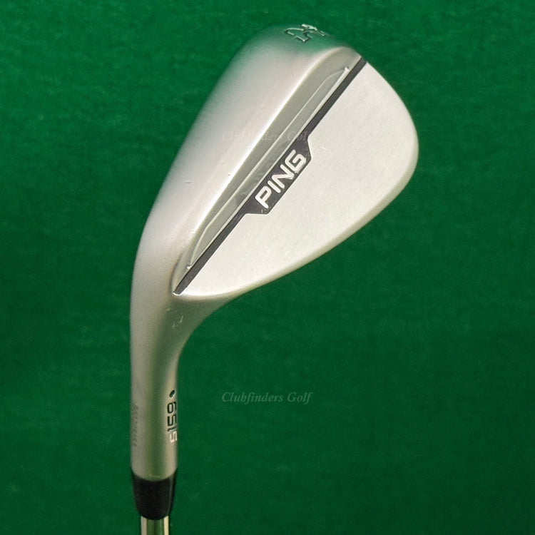 LH Ping S159 Chrome Black Dot 52-S12 52° Gap Wedge Ping Z-Z115 Steel Wedge Flex