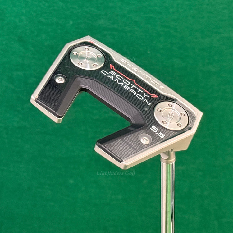 Scotty Cameron 2026 Phantom 5.5 34" Slant-Neck Mallet Putter Titleist w/HC *Read