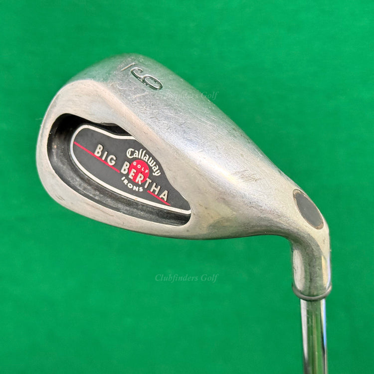 Callaway Big Bertha 2004 Single 9 Iron Callaway Big Bertha Steel Uniflex