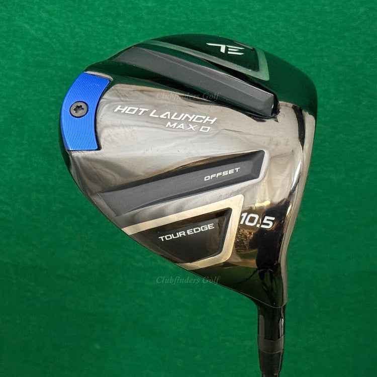 Tour Edge Hot Launch MAX D Offset 2026 10.5° Driver Ascent Blue 50 Regular