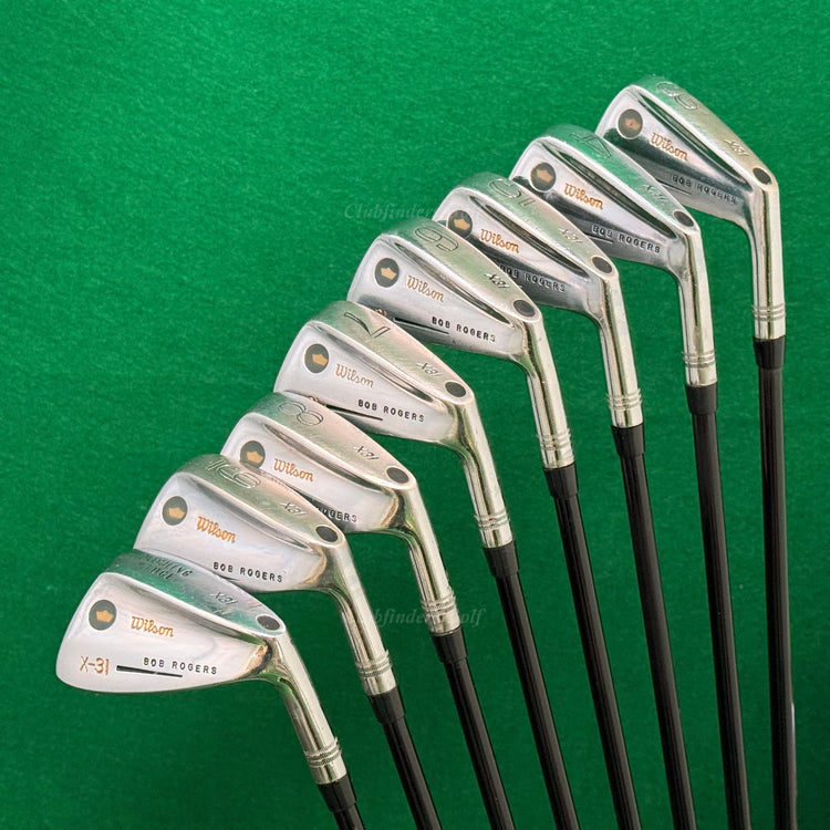 Wilson Staff X-31 Bob Rogers 3-PW Iron Set Fujikura Ventus 5-A Graphite Seniors