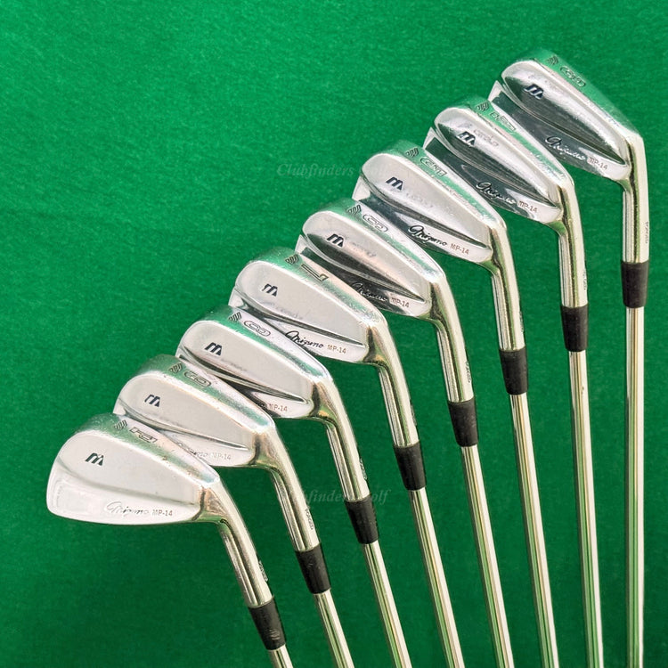 Mizuno MP-14 Forged 3-PW Iron Set True Temper Dynamic Gold S300U Steel Stiff