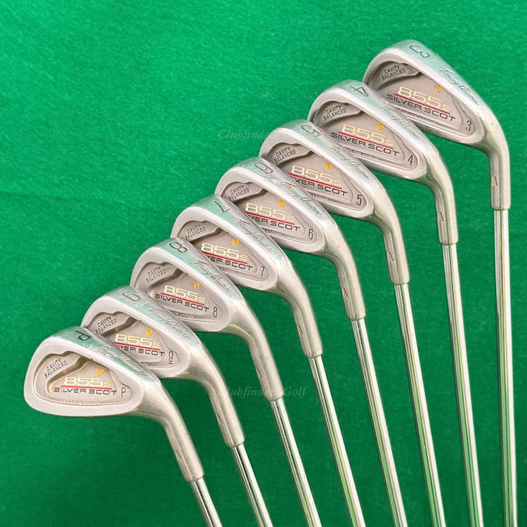 Tommy Armour 855s Silver Scot 3-PW Iron Set Dynamic Gold S300 Steel Stiff