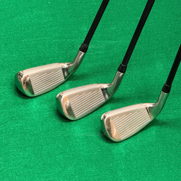 PowerBilt EX-550 4-PW, SW Hybrid Iron Set Factory 72g Graphite Seniors