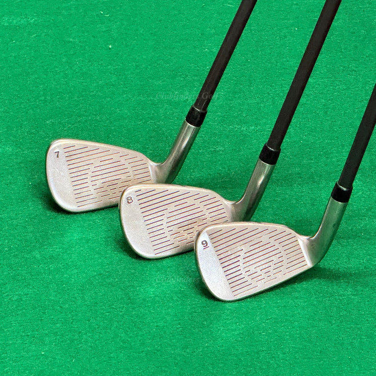 TaylorMade Burner LCG 4-PW Iron Set S-90 Bubble 2 Graphite Stiff