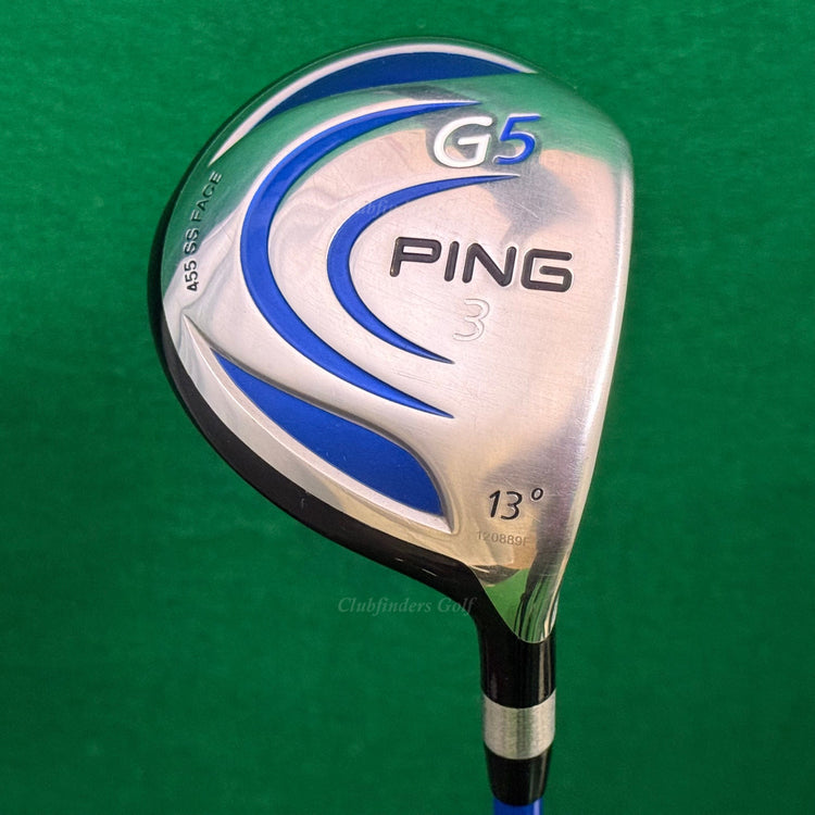 Ping G5 13° Fairway Wood 3 Grafalloy ProLaunch Blue 75S Graphite Stiff