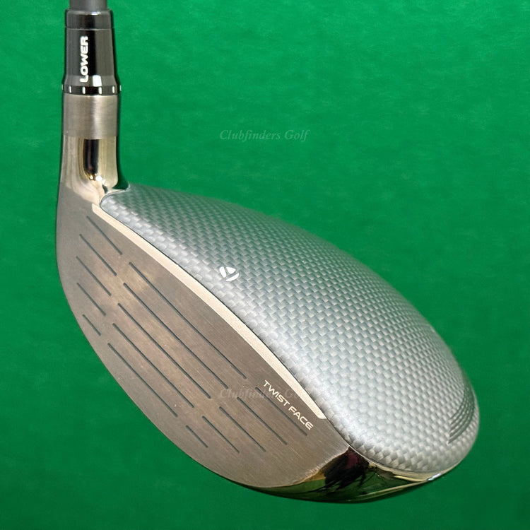 LH TaylorMade Qi35 MAX 15.5° Fairway Wood 3 Mitsubishi REAX Silver 55-R Regular