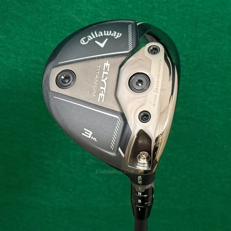 Callaway ELYTE Titanium 16.5° Fairway 3HL Wood Vanquish 4-R2 Seniors w/HC