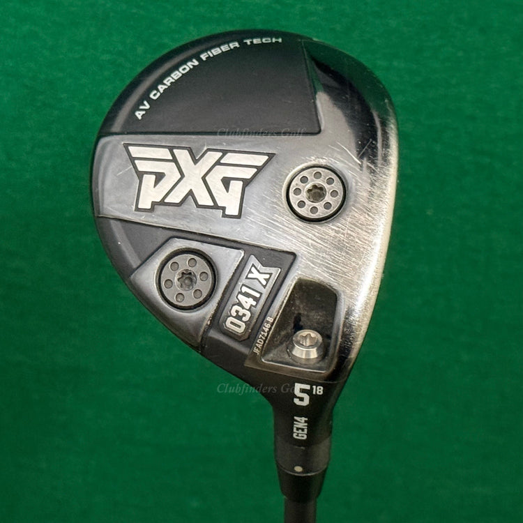 PXG 0341 X GEN4 18° Fairway Wood 5 Fujikura Motore X F3 7-S Graphite Stiff